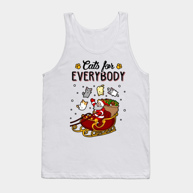 Cats For Everybody Tank Top by KsuAnn